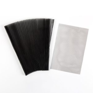 Pleated-flat-polyester-mesh-vanheektextiles